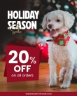 Holiday Savings Are Here! 20% OFF All Pet Supplies - BudgetVetCare